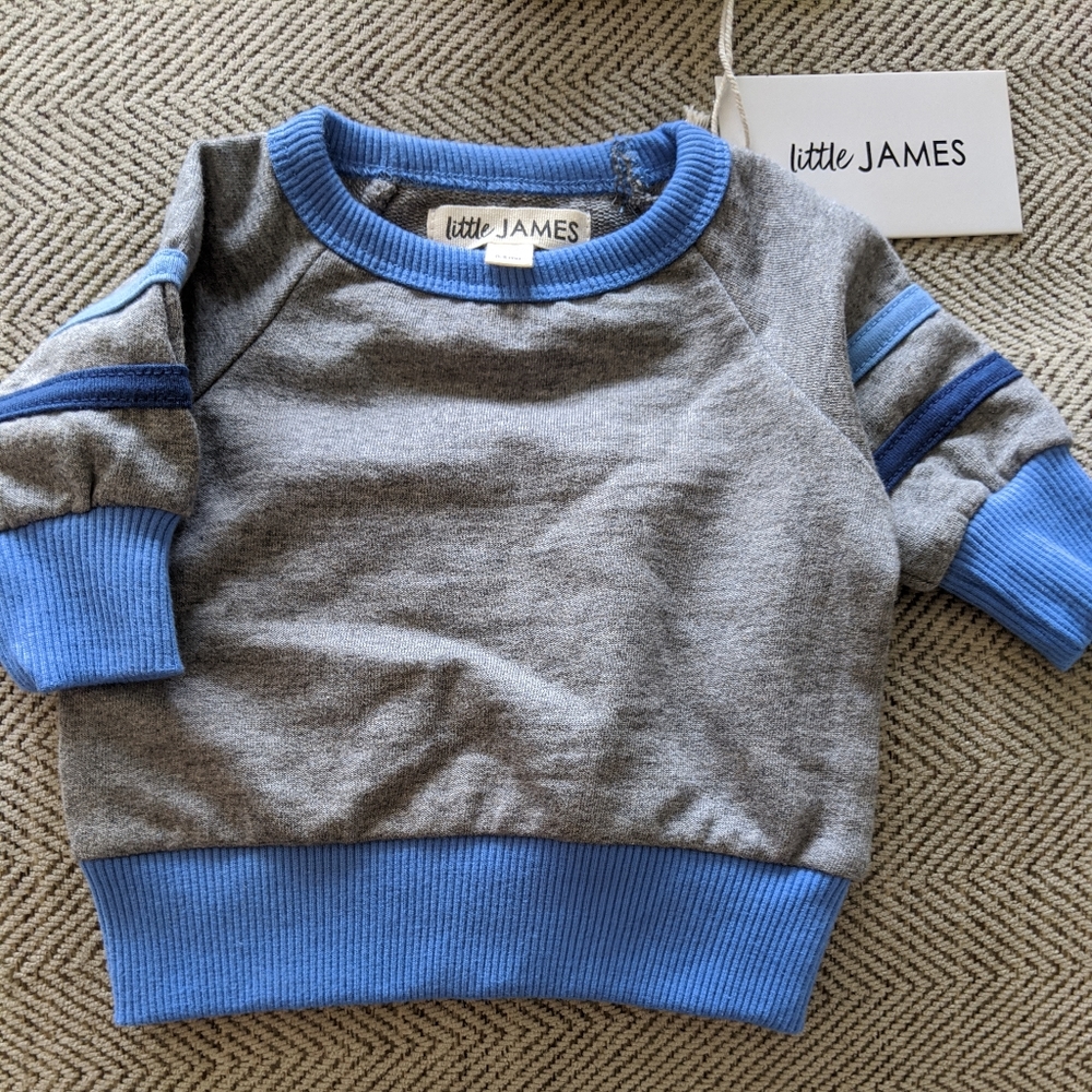 Baby Sweatshirt: Size 0-3 Months